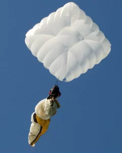 Speedflying reserve parachute