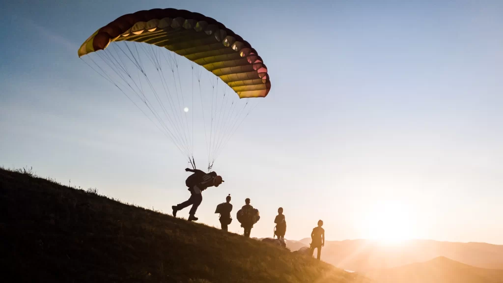 Speedflying transition camp beginner