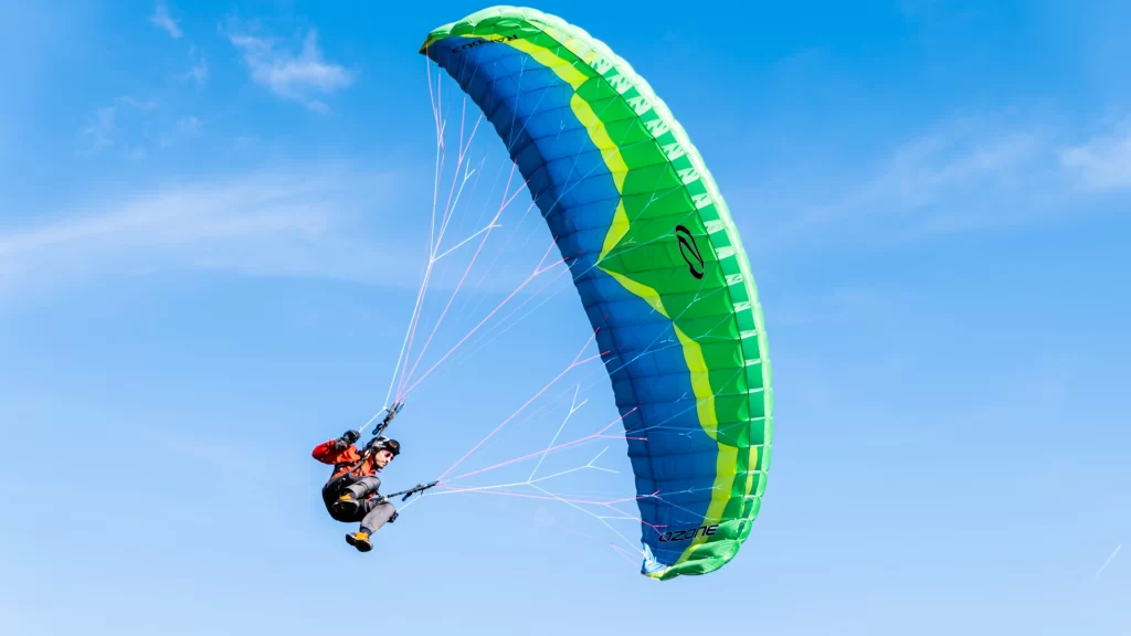 Beginner speedflying camp flying