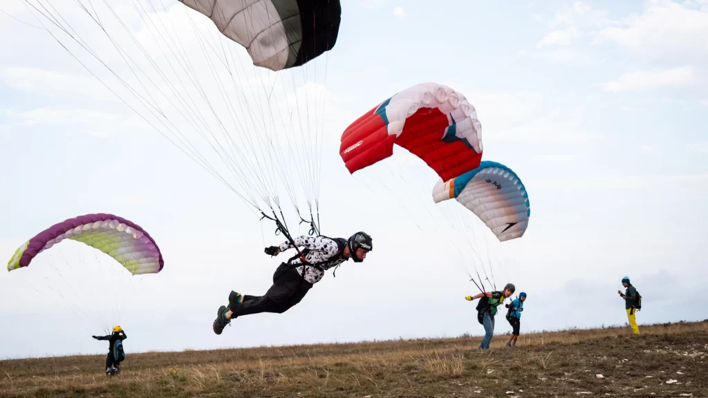 Speedflying launches lesson