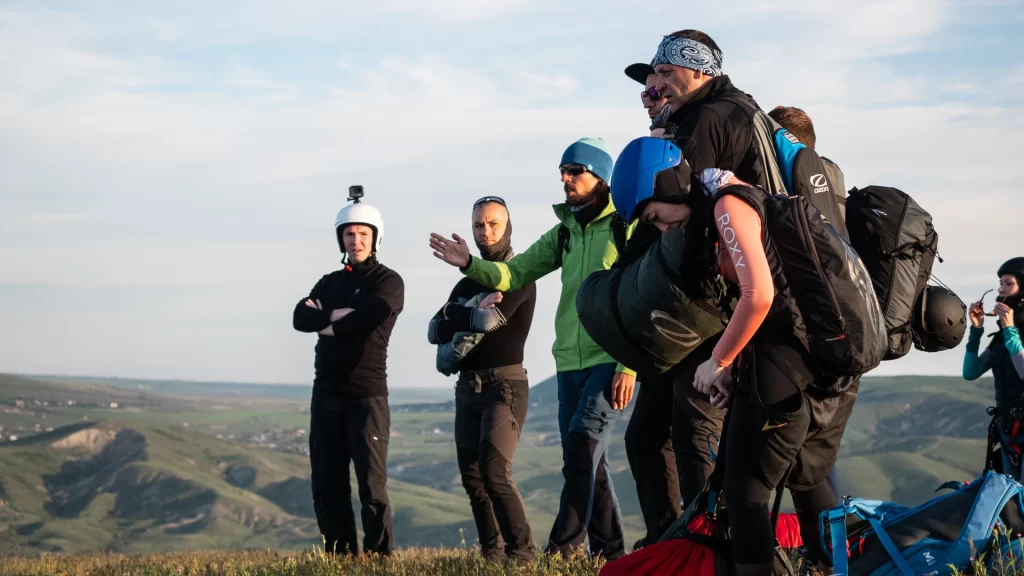 Speedflying preparation lesson